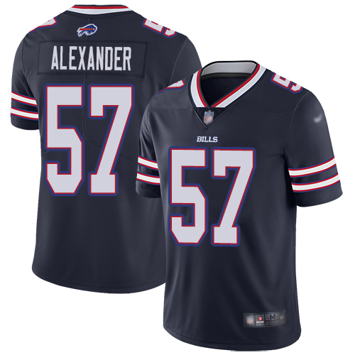 Men Buffalo Bills #57 Lorenzo Alexander Limited Navy Blue Inverted Legend NFL Jersey->youth nfl jersey->Youth Jersey